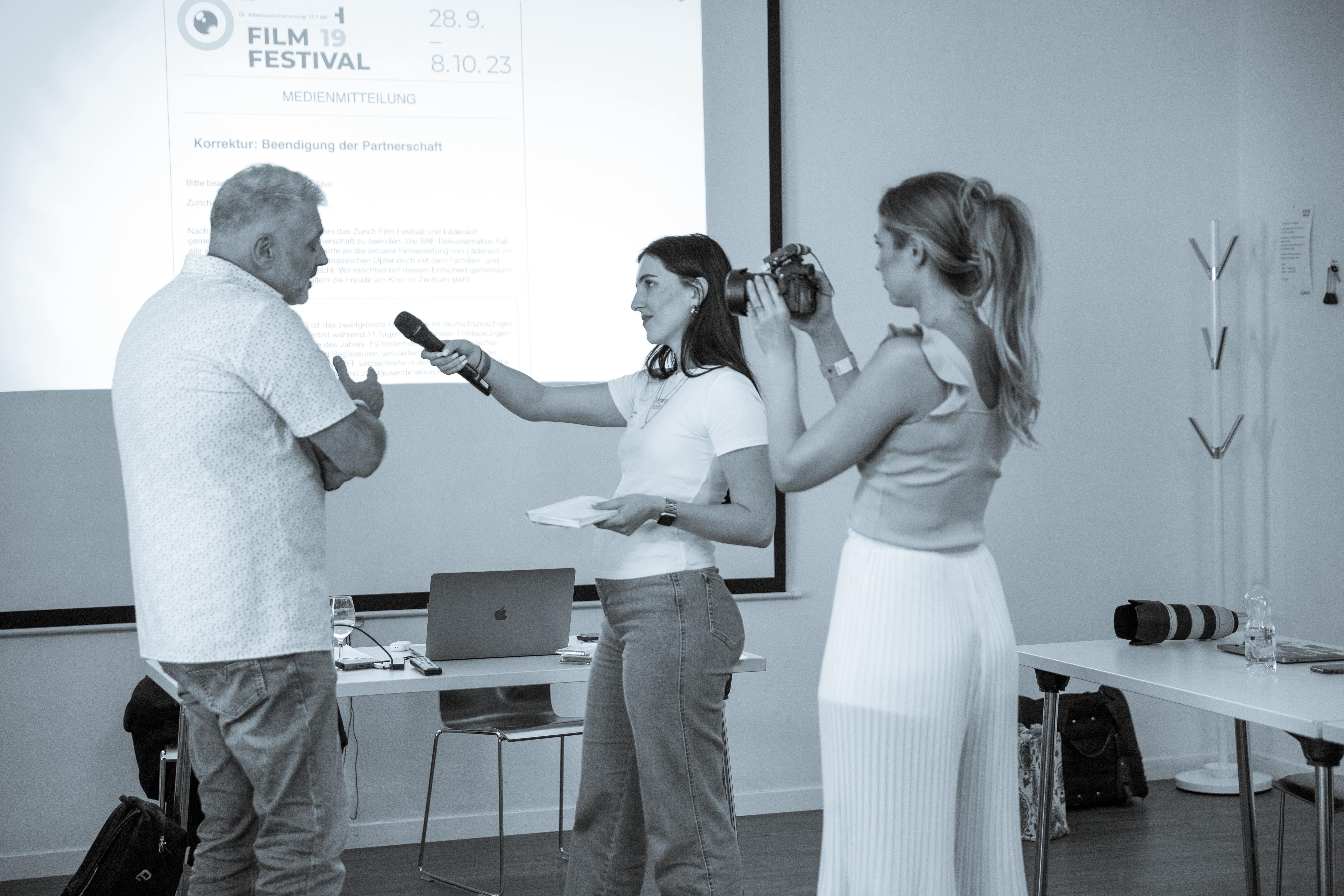 Eventmoderation Schweiz – Live Eindruck